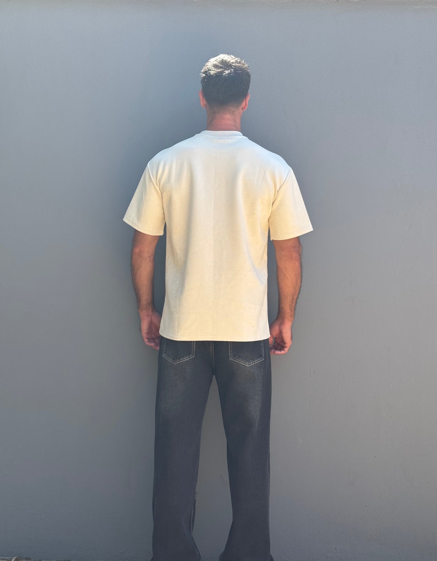 Lightcream Oversized Tee Ανδρική - Beige