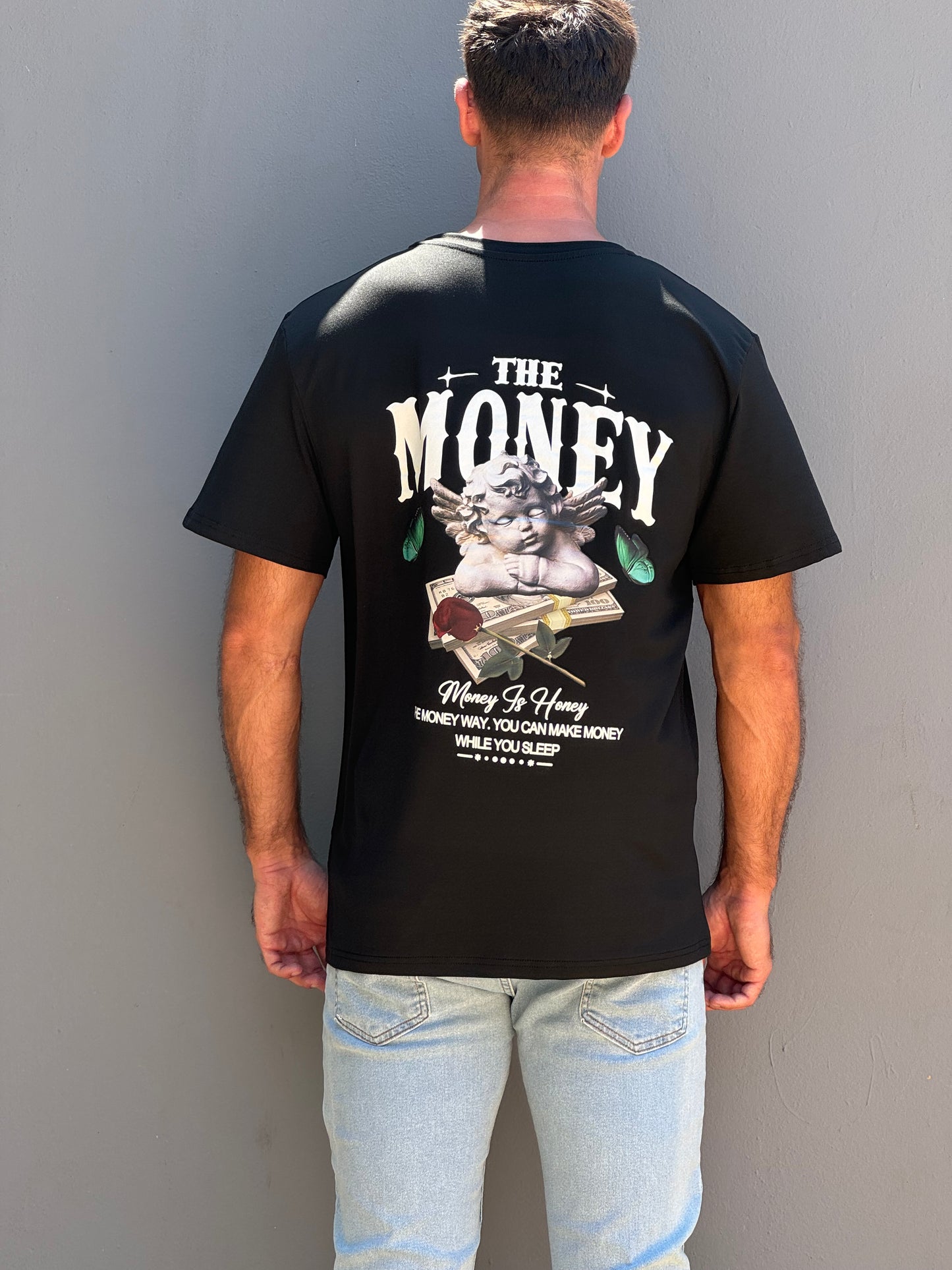 Money Rules Tee Ανδρική - Black