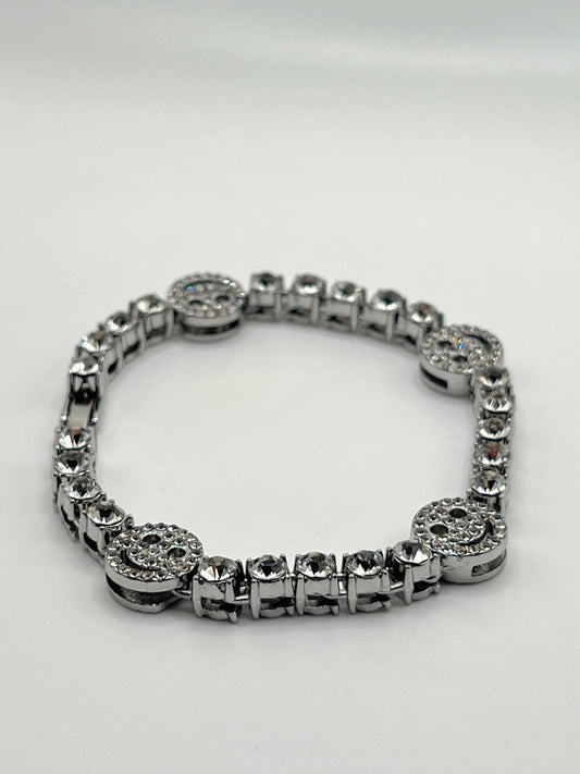 Smiley Crystal Bracelet