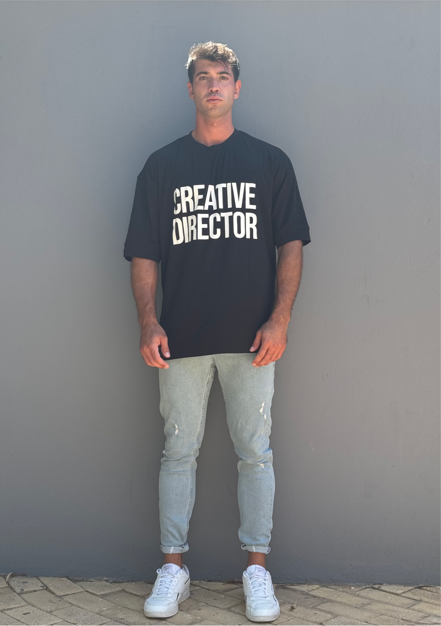 Creative Print Tee Ανδρική - Black