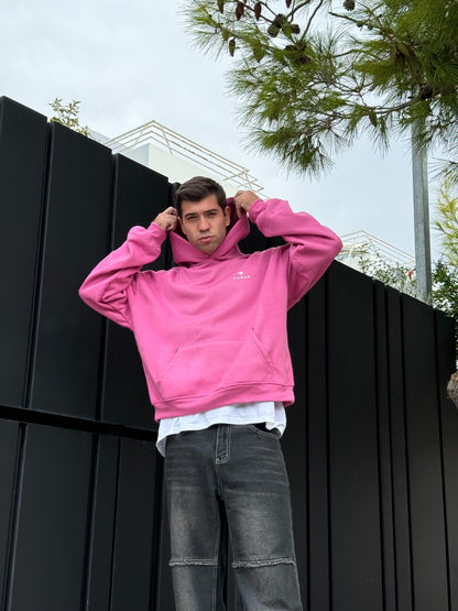 Essential HUMAN Hoodie - Pink