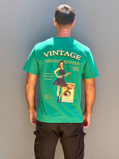 Unique Vintage Tee Ανδρική - Green