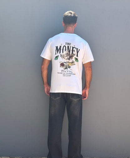 Money Rules Tee Ανδρική - White