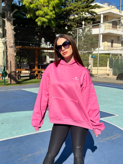 Essential HUMAN Hoodie Γυναικείο - Pink