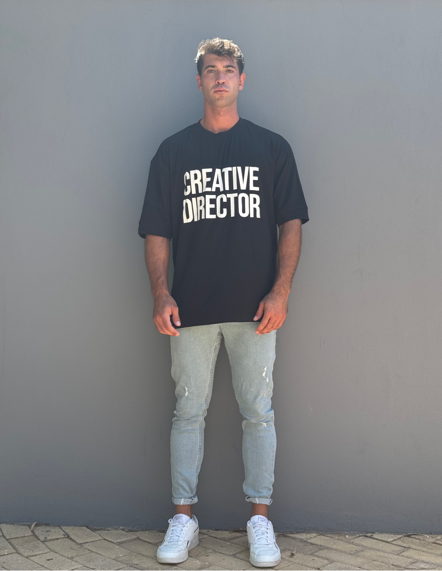 Creative Print Tee Ανδρική - Black