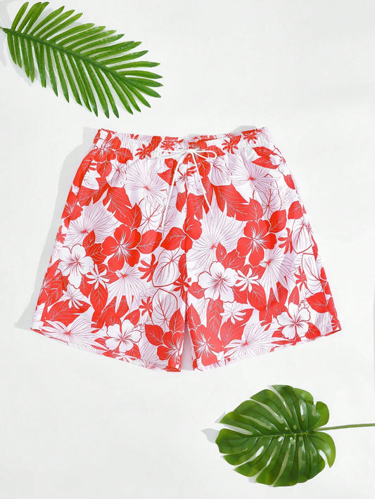 Havana Swimshorts - Light Red